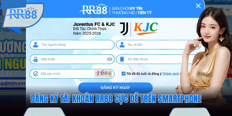 RR88 🏆 Link Vào Trang Chủ RR88.COM Vuýp 🎉 Đăng Ký Thưởng +88K 18 Đăng ký tài khoản RR88 cực dễ trên smartphone